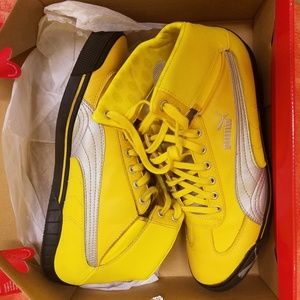 Puma Yellow Sneakers